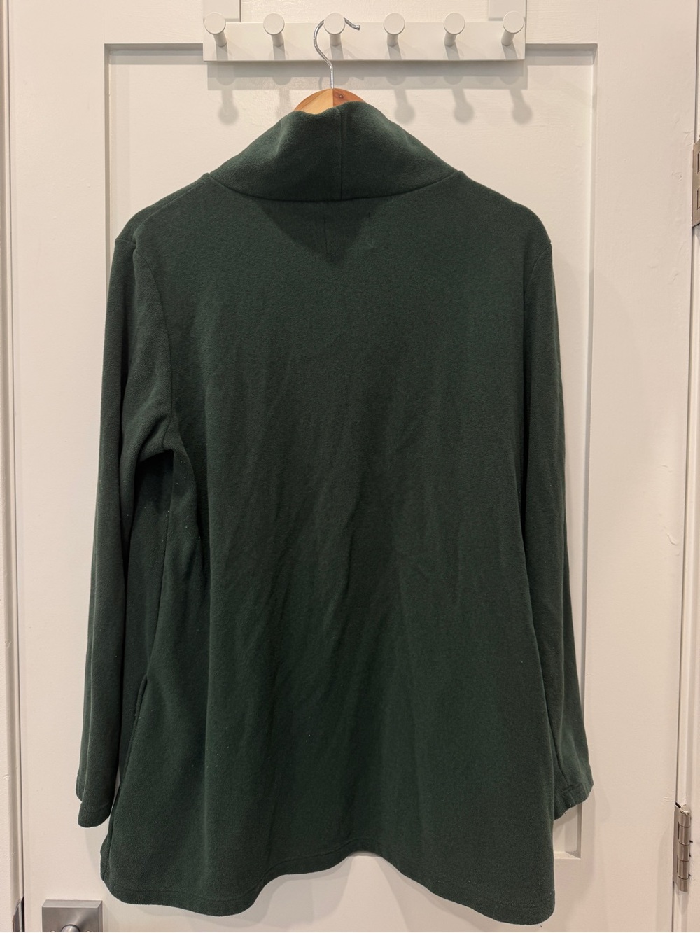 Dudley Stephens Deep Forest Green Cowl Neck Sweater